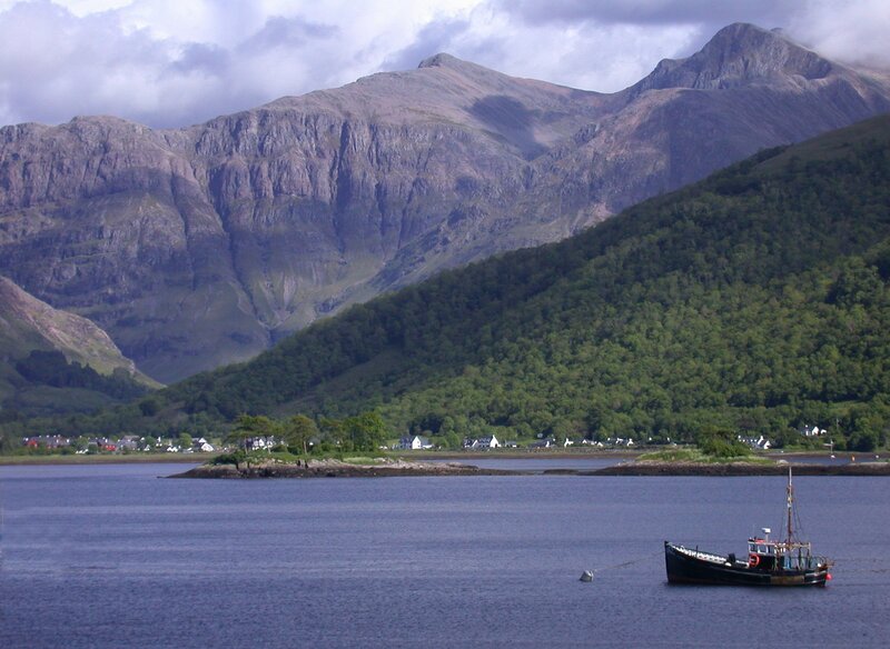 Fishing Boat in Bay