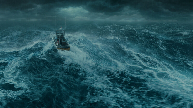 Fishing Boat in Storm
