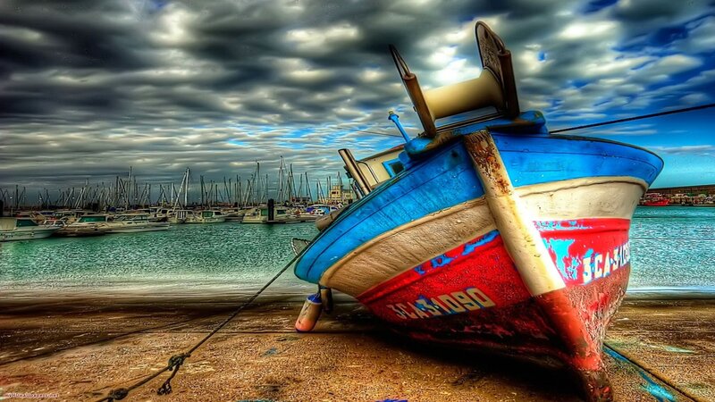 Fishing Boat on Shore
