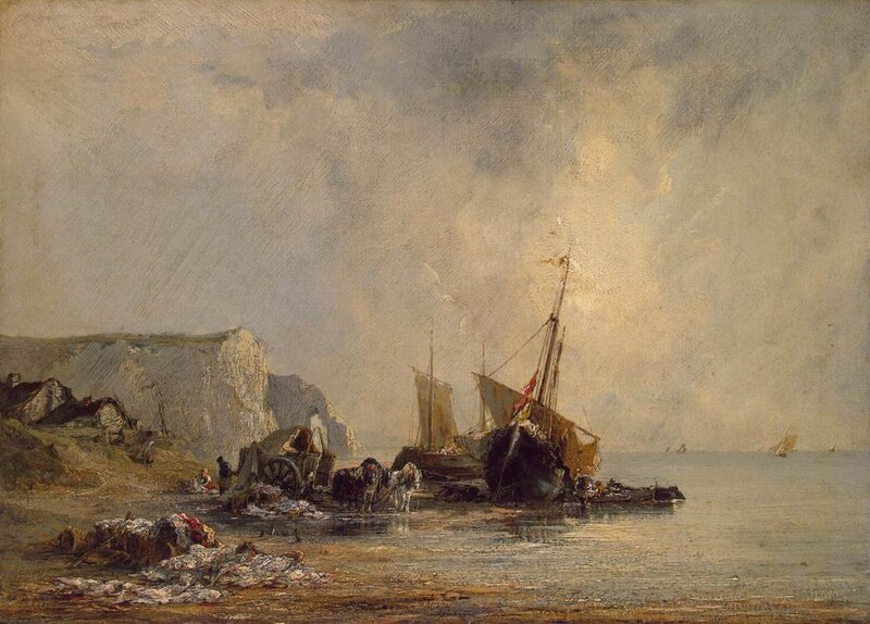 Fishing Boats on Shore