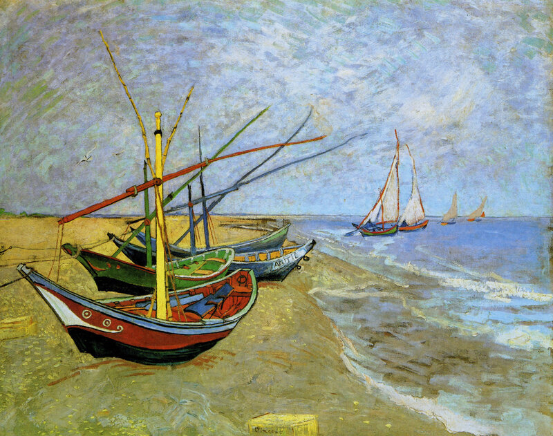 Fishing Boats on the Beach