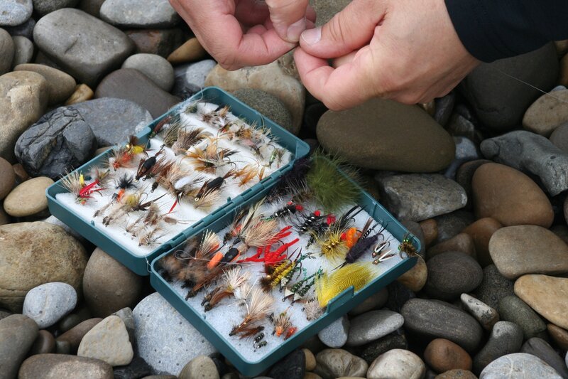 Fishing Flies in a Box