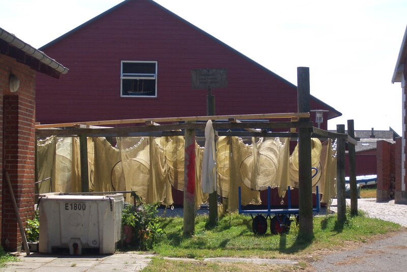 Fishing Nets Drying
