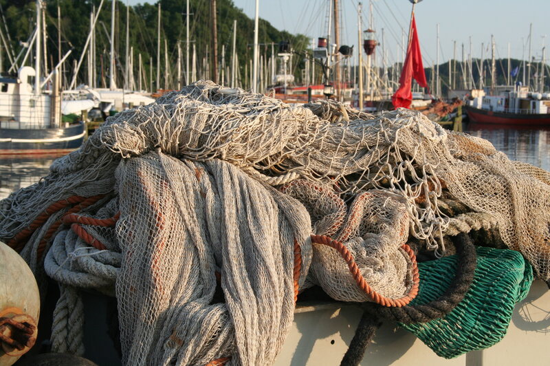 Fishing Nets on Boat