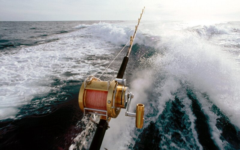 Fishing Rod on Boat