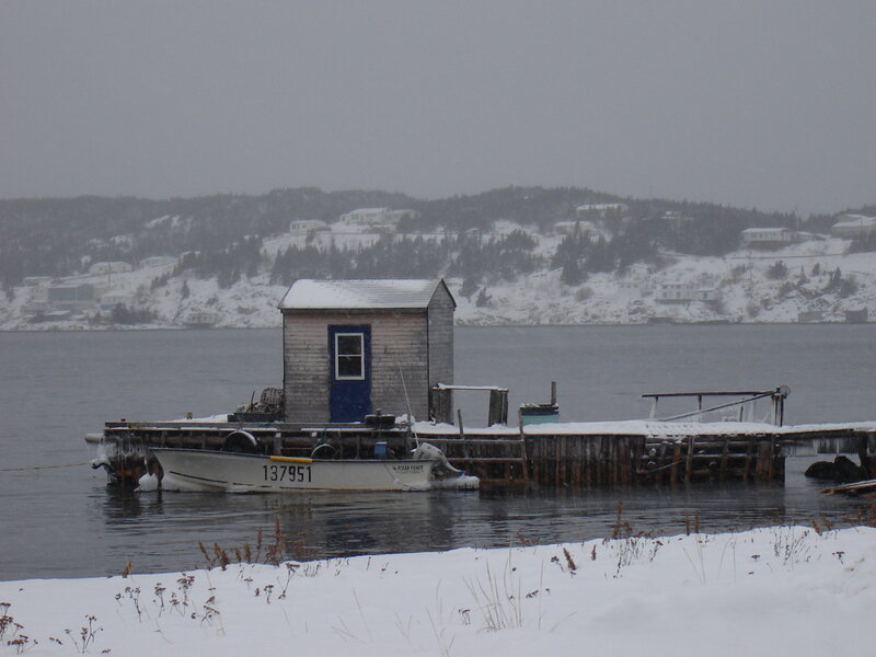 Fishing Shack on Dock