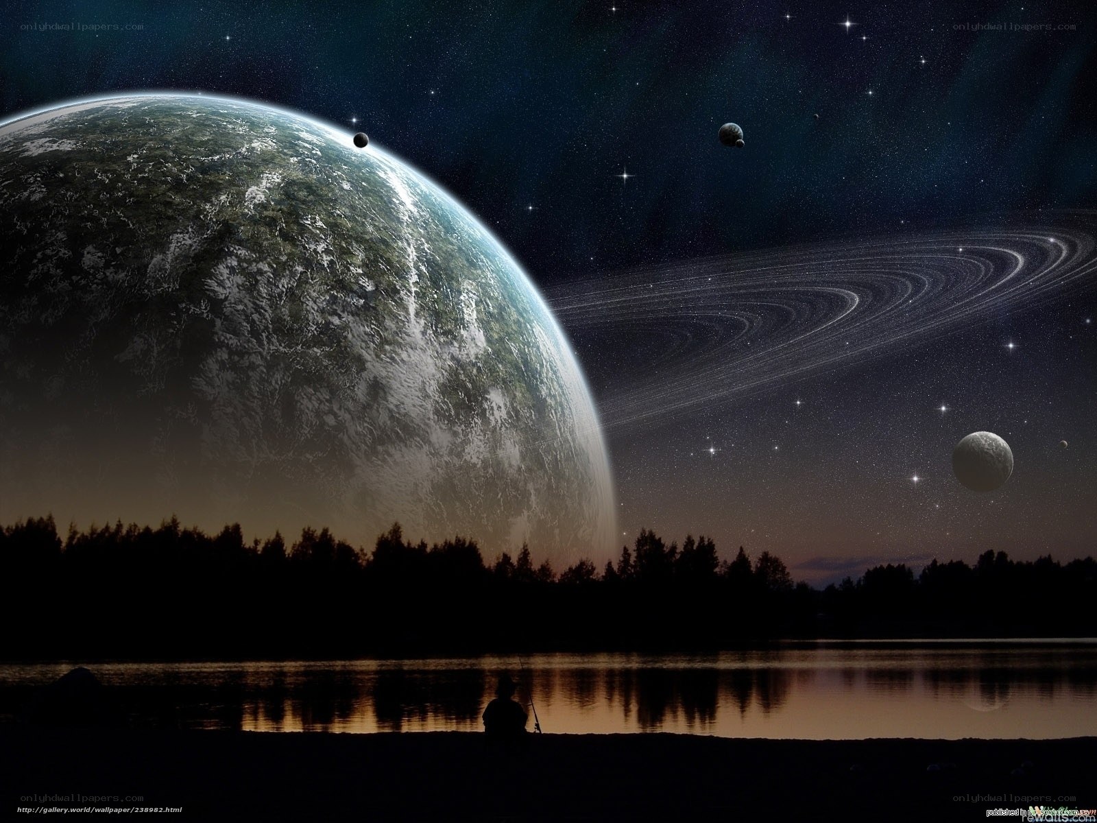 Fishing under alien skies