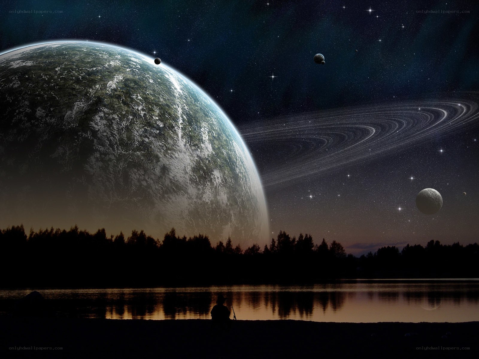 Fishing under alien skies