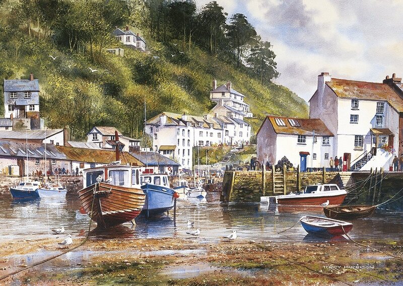 Fishing Village Harbor — Green