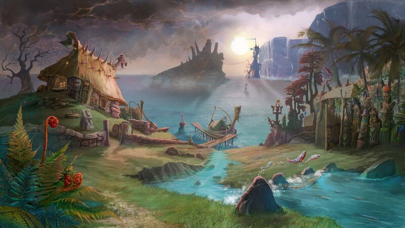 Fishing Village on Coast