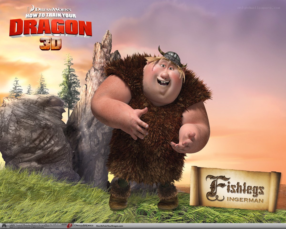 Fishlegs from How to Train Your Dragon