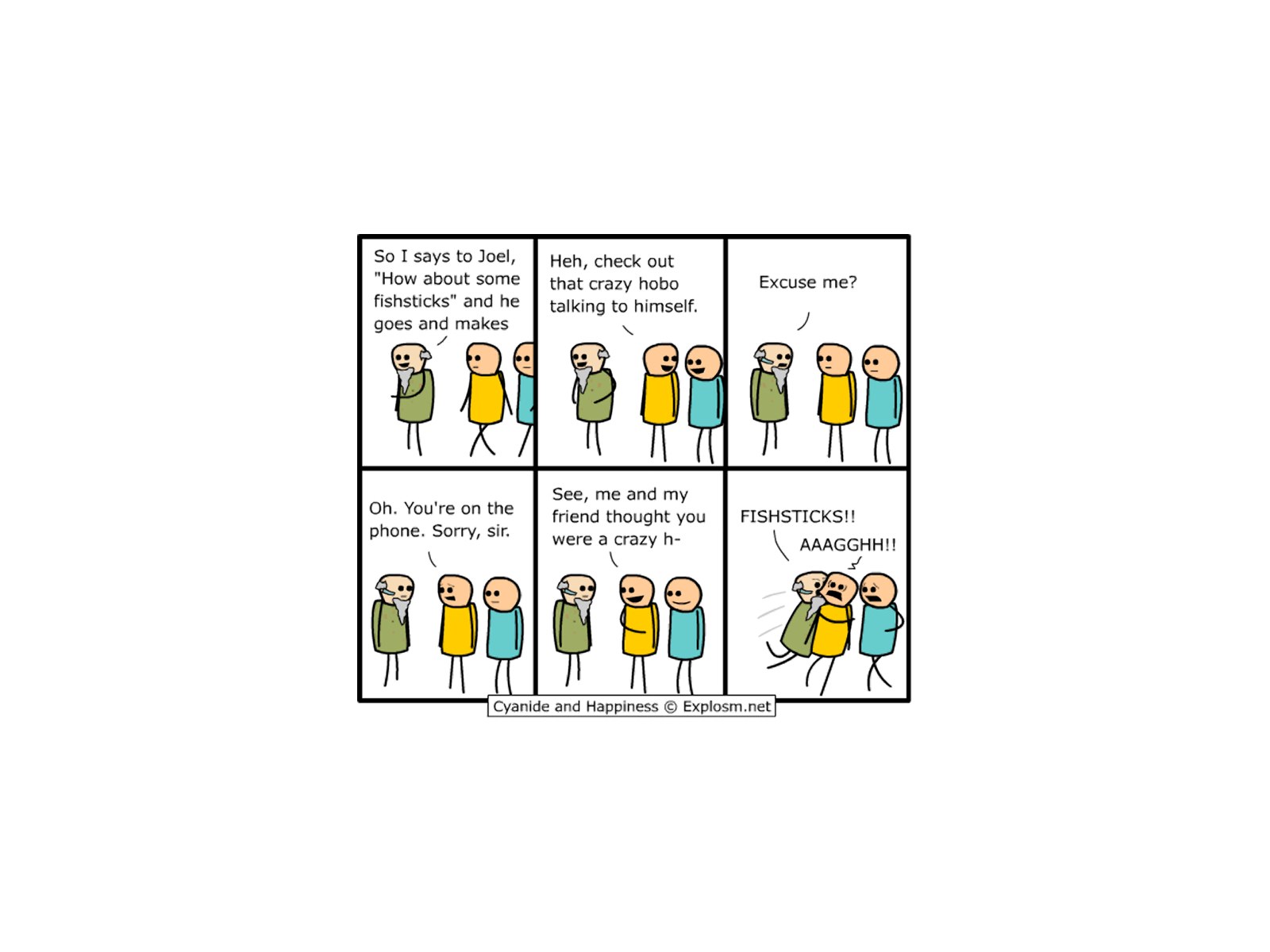 Fishsticks Misunderstanding