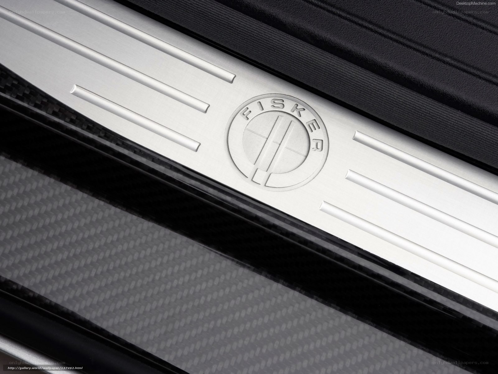 Fisker car door sill plate