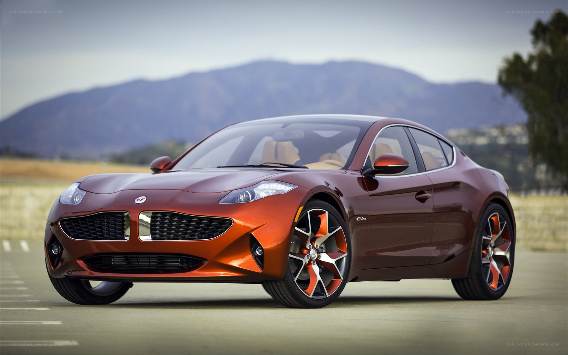 Fisker Karma electric car