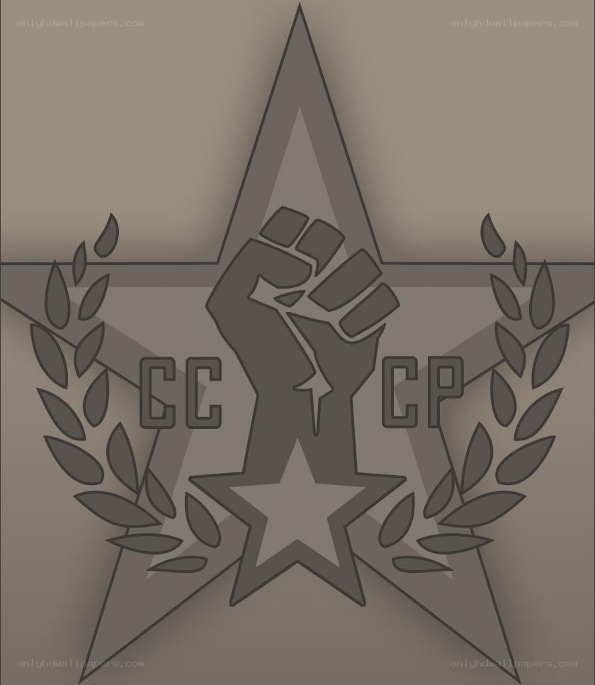 fist and star emblem