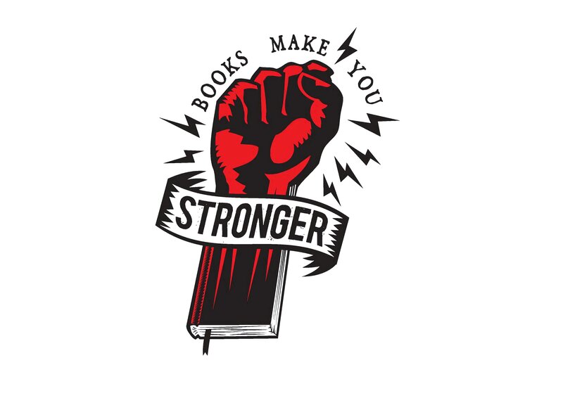 Fist Holding Book