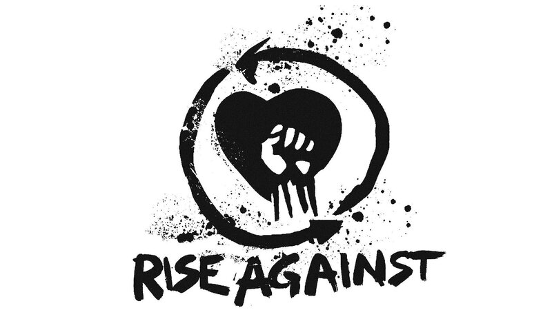 Fist in Heart Symbol — Black, Defiant