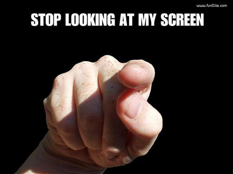 Fist Pointing at Viewer