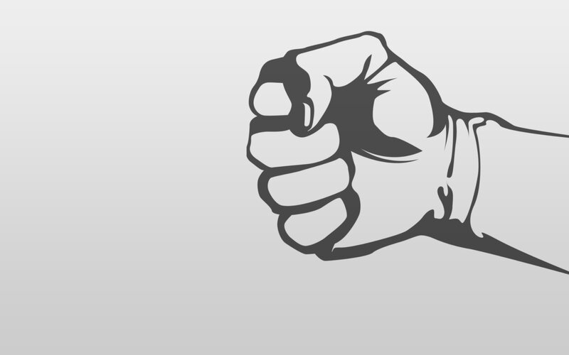 fist symbol of strength