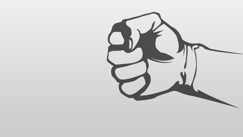 fist symbol of strength