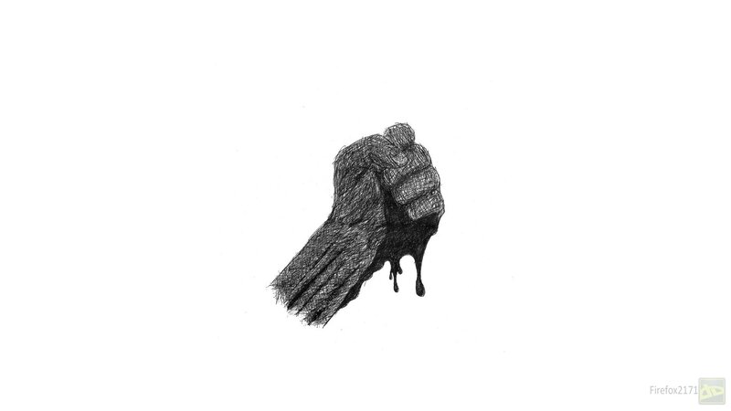 Fist with Dripping Substance
