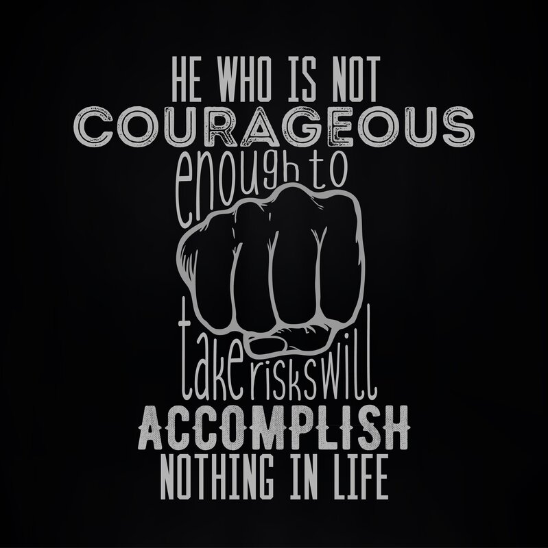 Fist with Quote