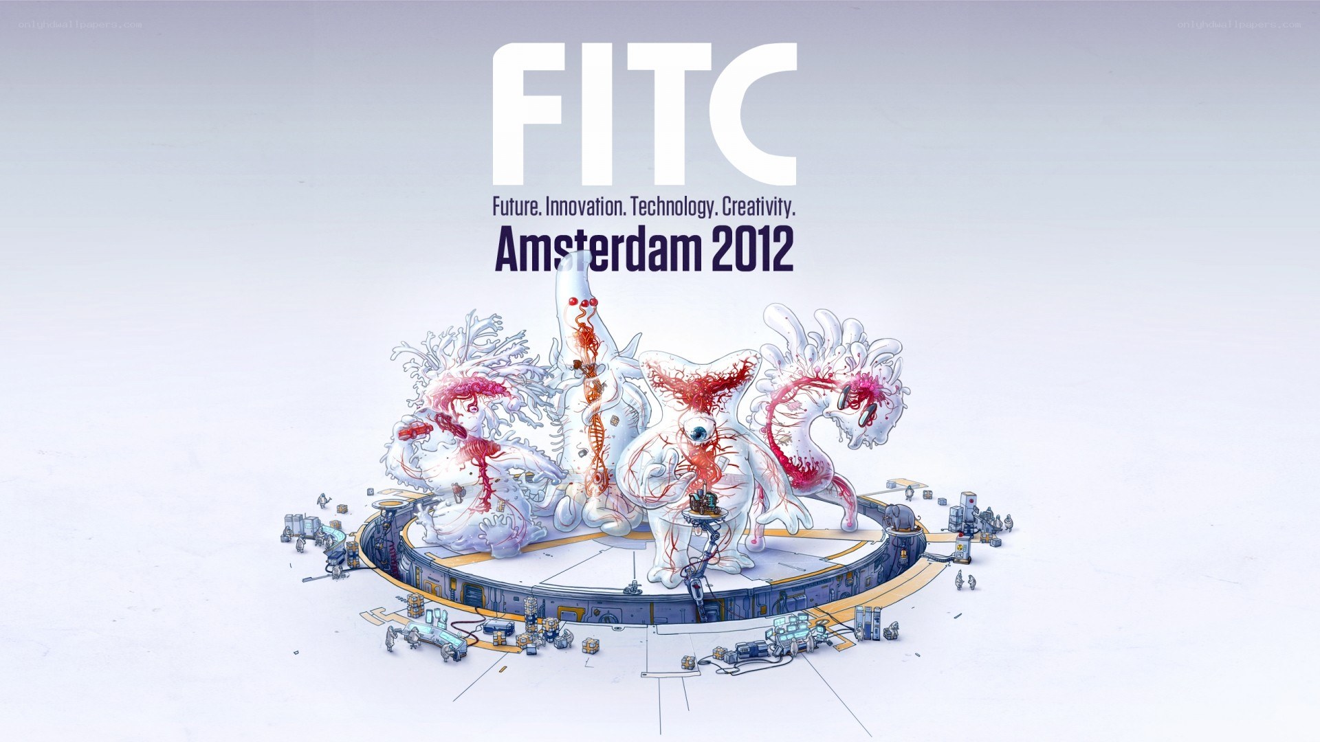FITC Amsterdam 2012 event art