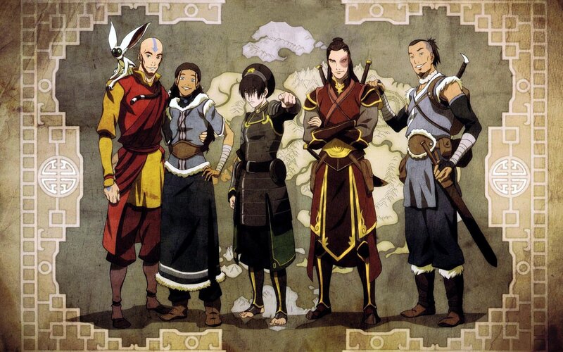 Five Animated Characters