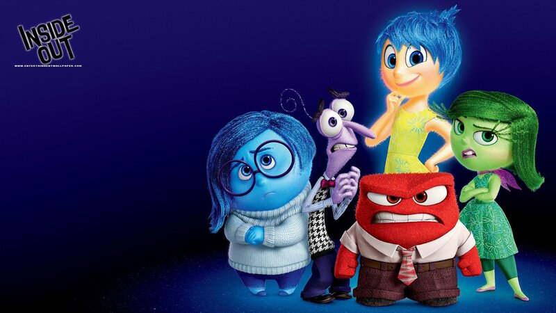 Five Animated Emotion Characters