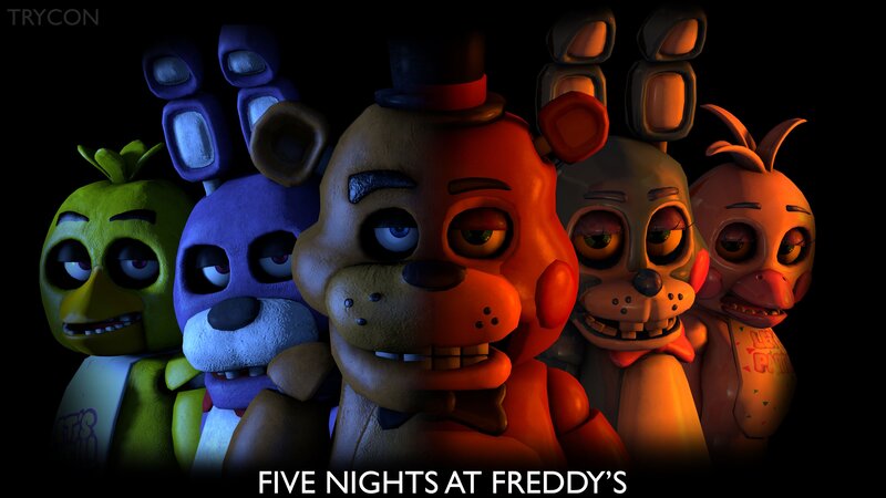Five Animatronic Characters