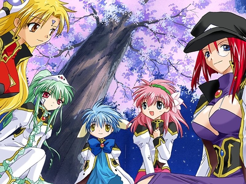 Five Anime Characters — Purple, Calm