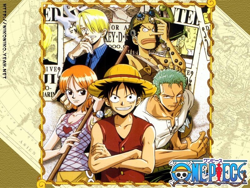 Five Anime Characters — Yellow