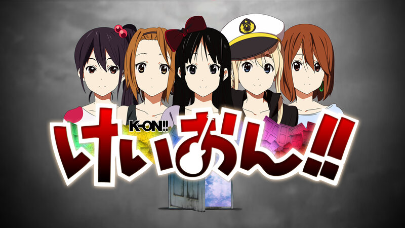 Five Anime Girls — Gray