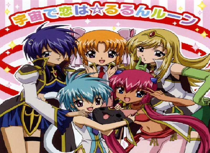 Five Anime Girls Group