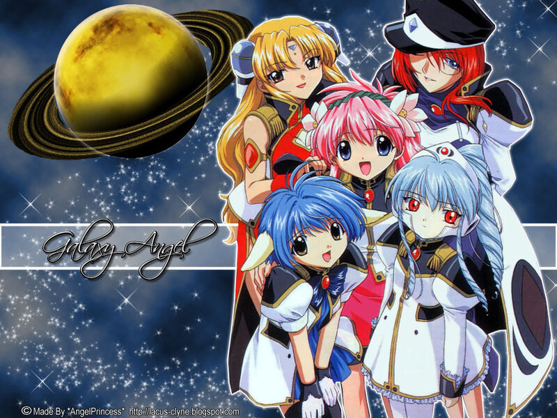 Five Anime Girls in Uniforms — Blue