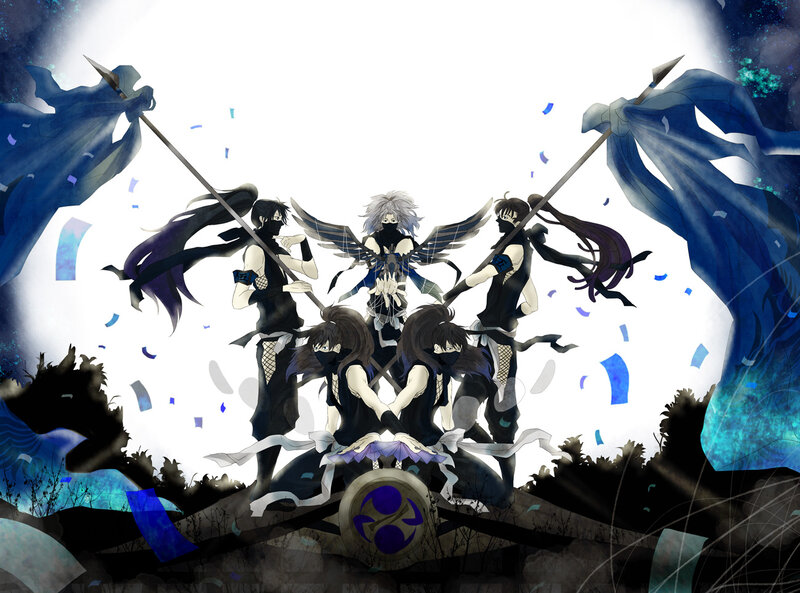 Five Anime Warriors