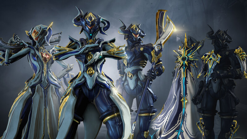 Five Armored Figures