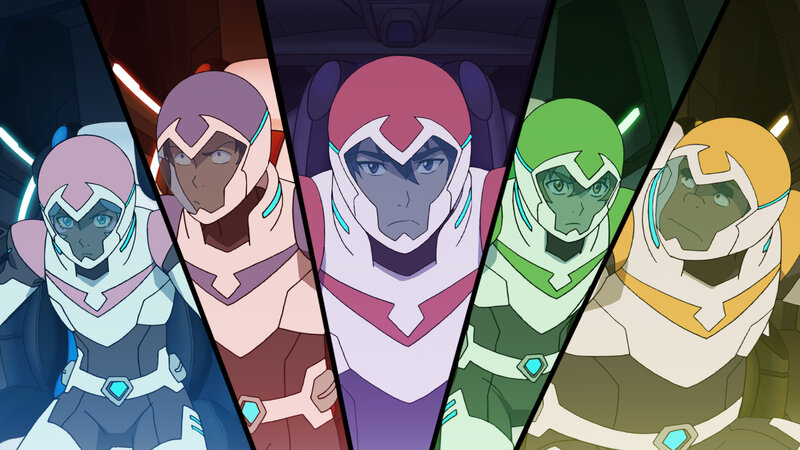 Five Armored Pilots