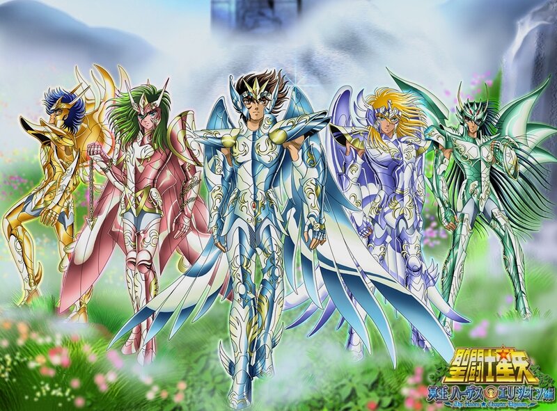 Five Armored Warriors