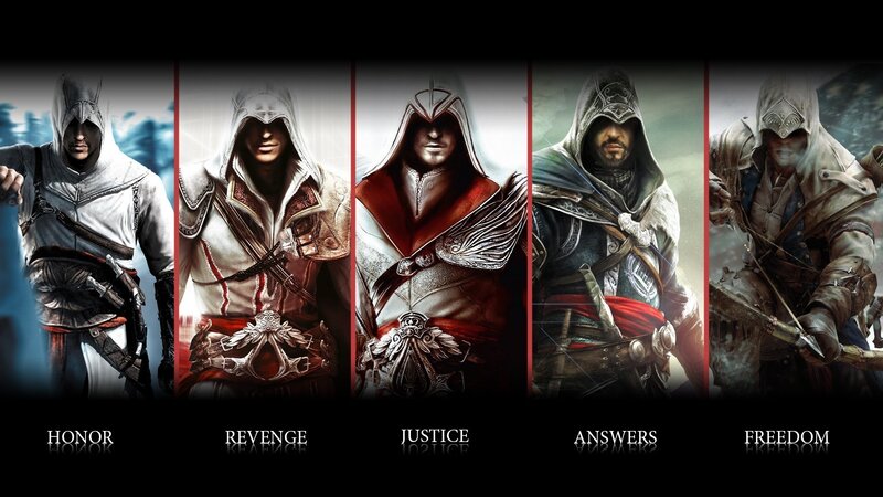 Five Assassin Characters