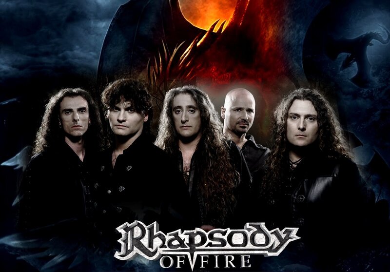 Five Band Members — Black, Dramatic
