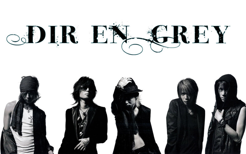 Five Band Members in Black