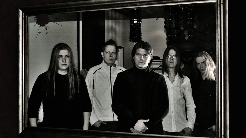 Five Band Members in Mirror