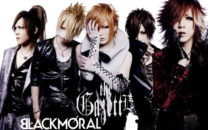 Five Band Members Posing — Black, Dramatic, Photograph, Band Members, Makeup