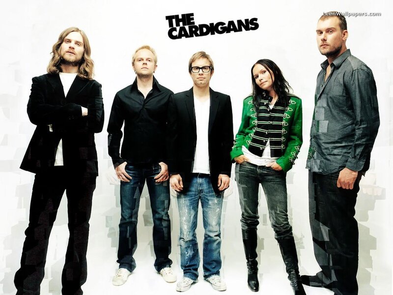 Five Band Members Standing — Black