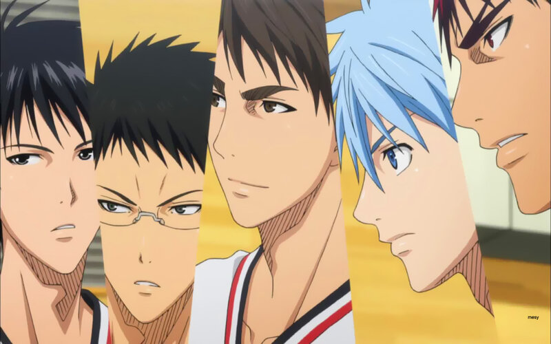 Five Basketball Players