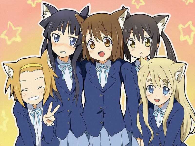 Five Cat-eared Girls