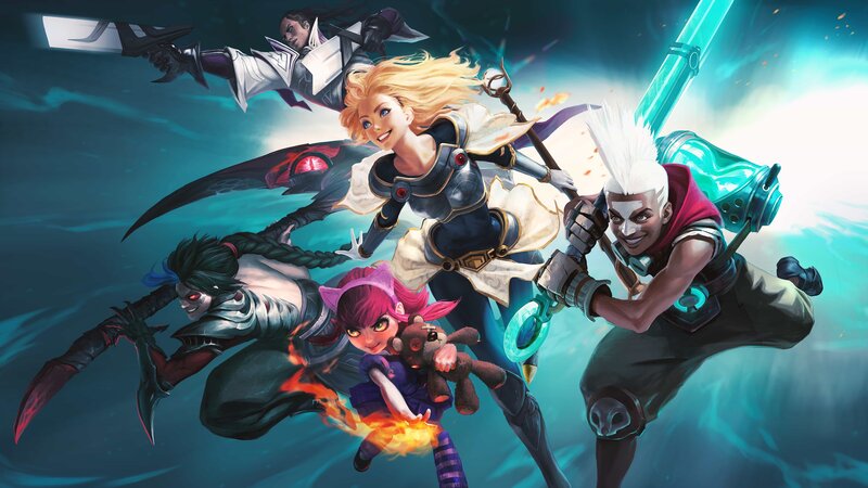 Five Characters in Action