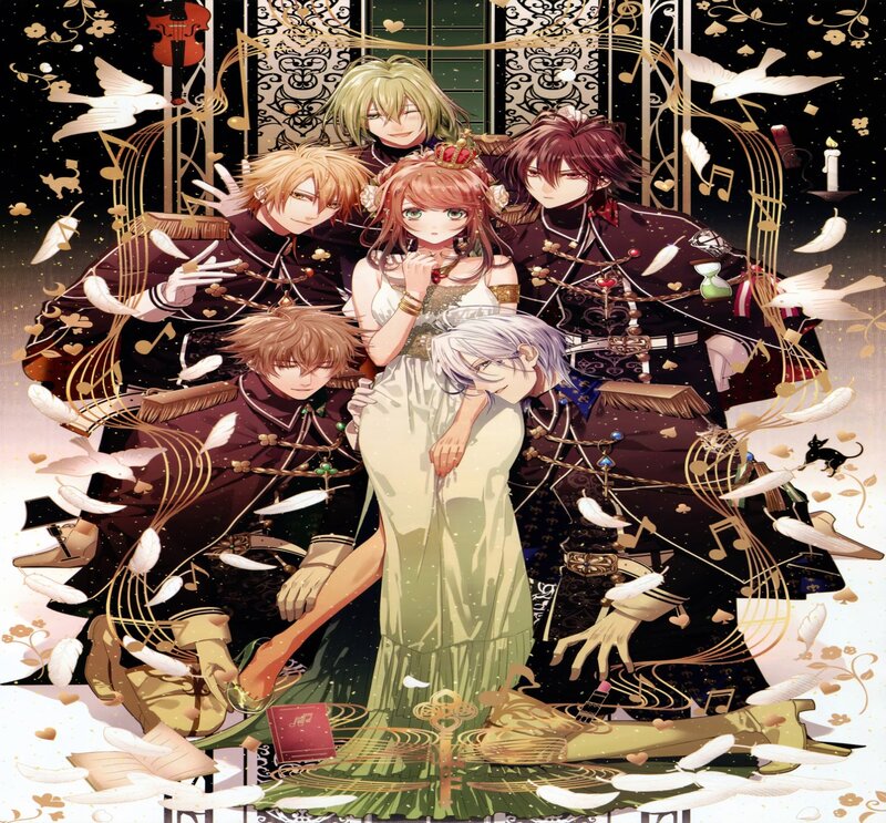 Five Characters in Formal Wear — Black