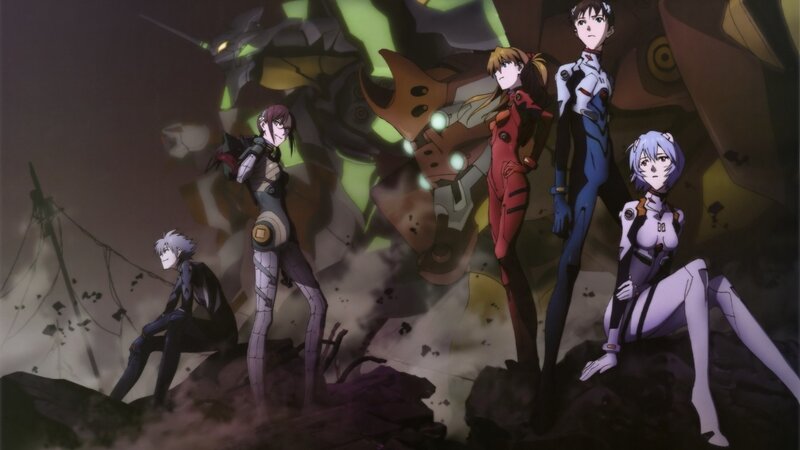 Five Characters in Suits — Purple